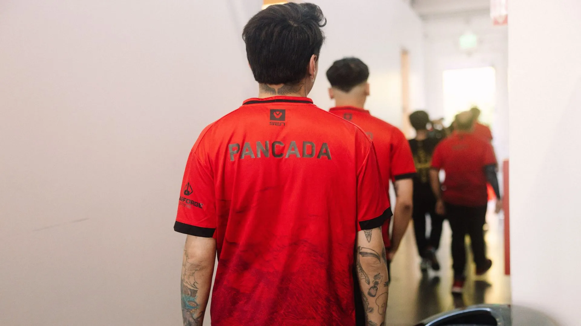 Photo de pANcada en maillot des Sentinels de dos