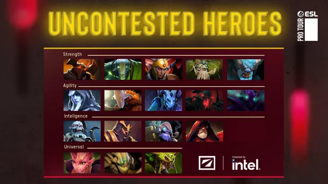 Les héros incontestés de Dota 2 à DreamLeague S22.