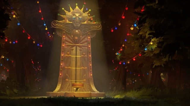 Dispositif de carnaval du maitre de cérémonie qui piège les héros dans Dota 2.