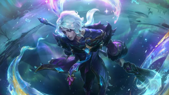 Hwei bénie de l'hiver dans League of Legends.