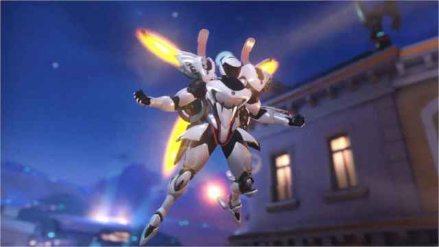 Skin Pharah Porsche Taycan dans Overwatch 2