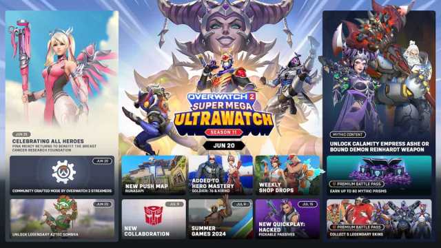 Carte routière de la saison 11 de l'OW2