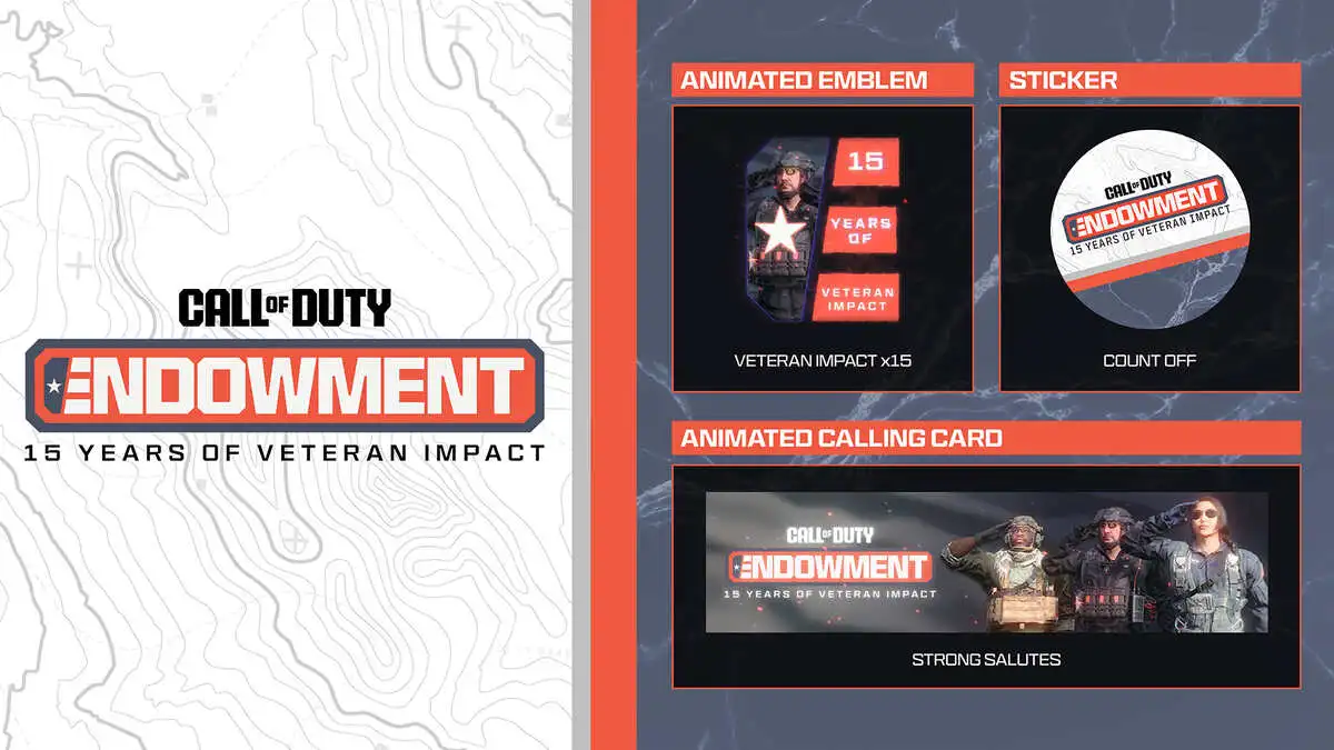 Tout ce que vous obtenez dans le pack d'Endowment Call of Duty dans Black Ops 6 et Warzone.