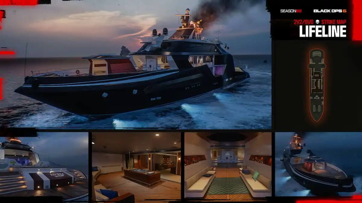 Carte de renseignements de Lifeline BO6 multijoueur