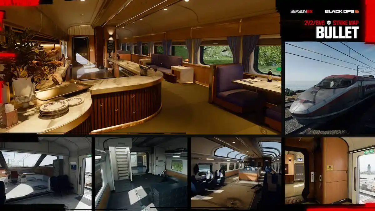 Carte de renseignements et détails sur la balle BO6