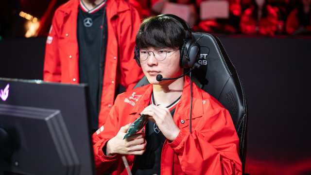 Image montrant Faker jouant à la LCK Cup 2025 pour T1.