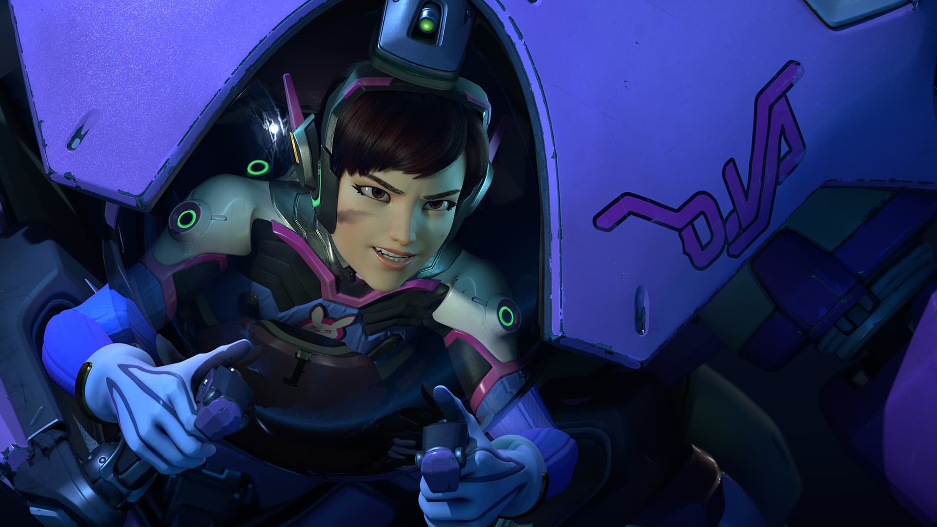 D.va pilote son mech