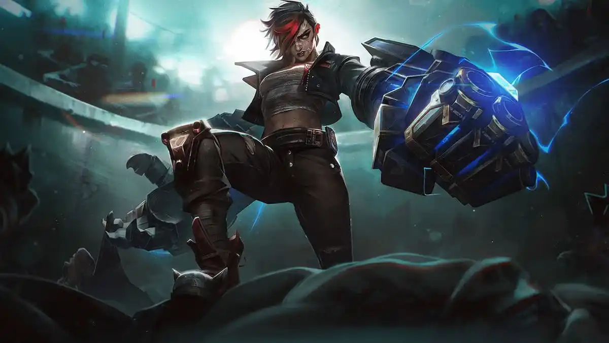 Image montrant Vi, d'Arcane et League of Legends