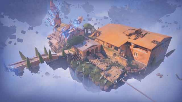 Une image de la carte Range de VALORANT. Cette carte est également inspirée de Venise en Italie et propose un petit stand de tir où les joueurs peuvent pratiquer leur précision.