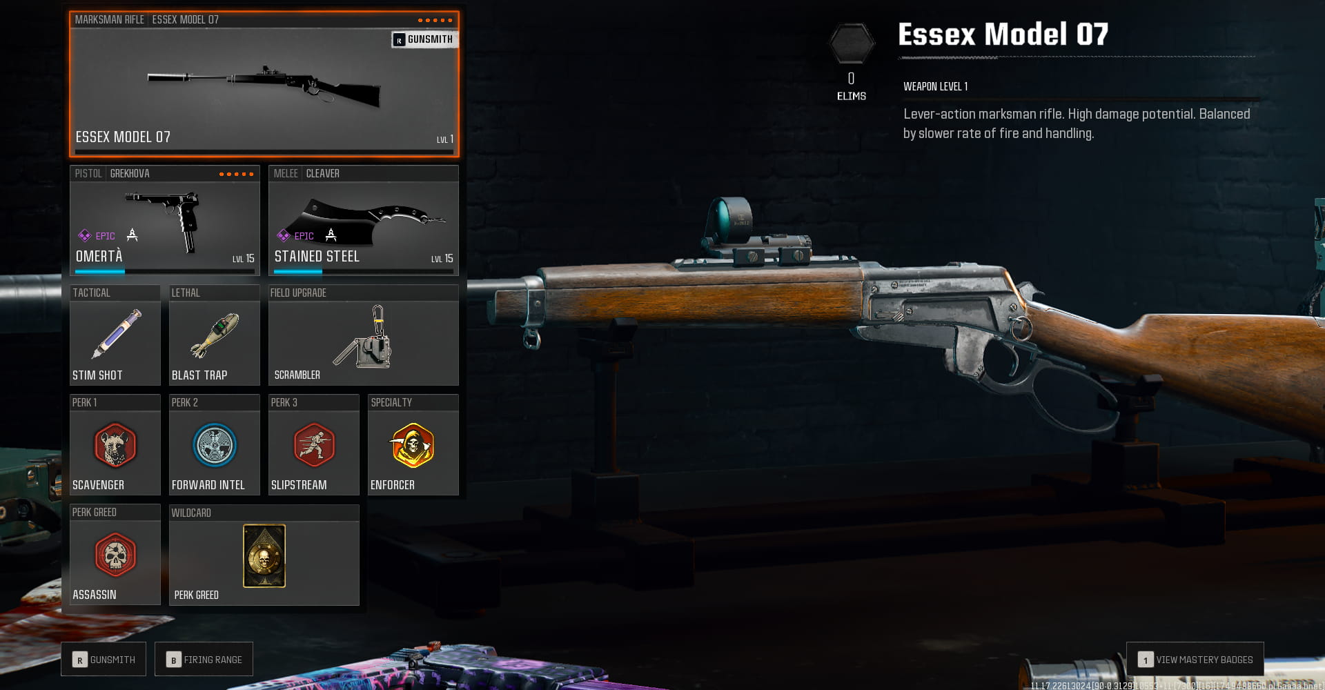 Meilleure configuration de classe Essex dans BO6 Multijoueur, montrant les avantages, équipements et atouts les plus efficaces.