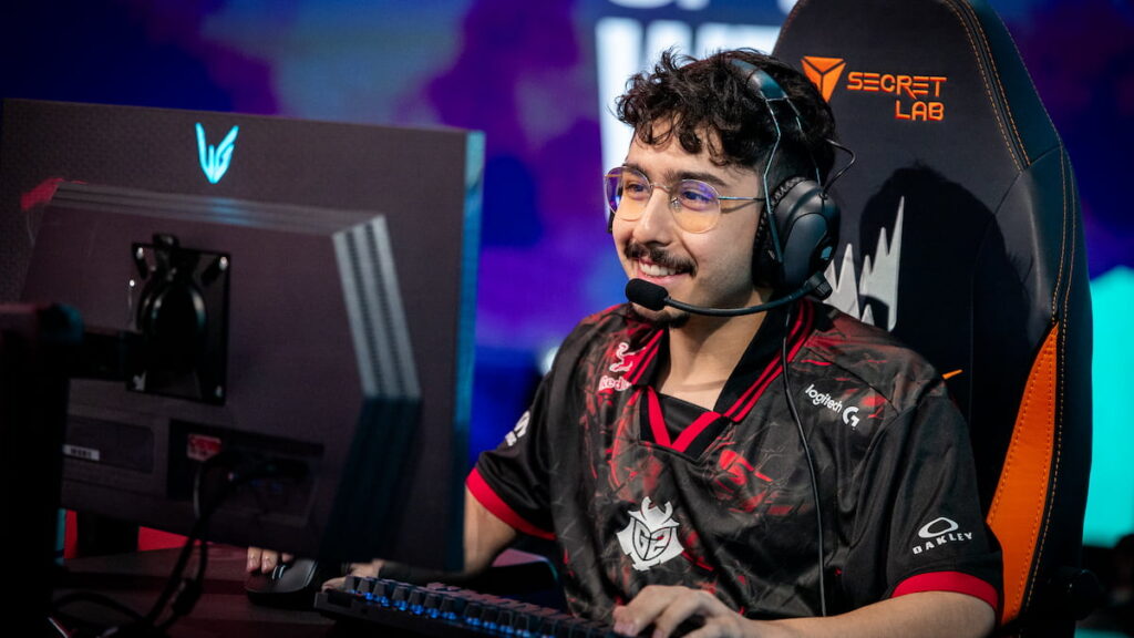 BrokenBlade lors de la semaine 5 de la LEC EMEA 2025 Summer Split le 7 septembre 2025 à la Riot Games Arena à Berlin, Allemagne.