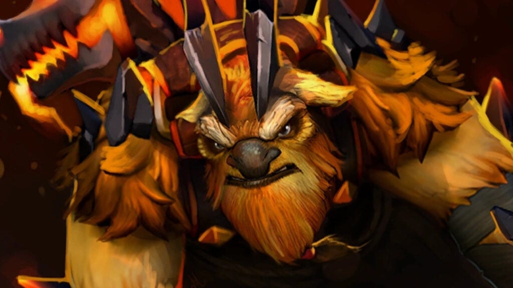 Illustration d'Earthshaker dans Dota 2.