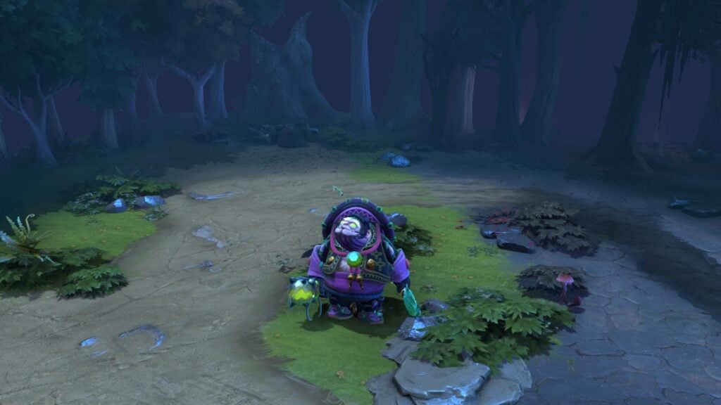 Capture d'écran de Pudge dans Dota 2.