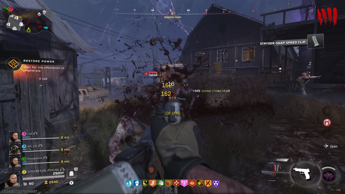 Jeu Call of Duty BO7 Zombies Field Upgrades