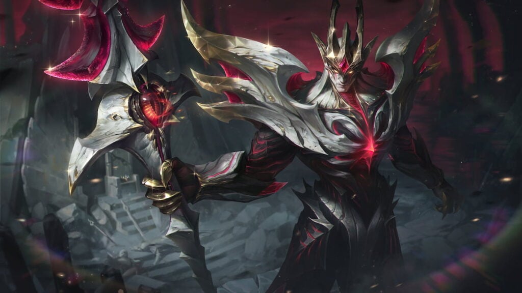 Image montrant le nouveau skin de Jarvan IV dans League of Legends.