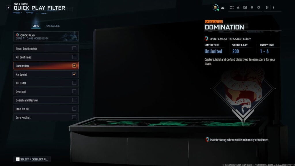 Modes Domination et Hardpoint dans Black Ops 7