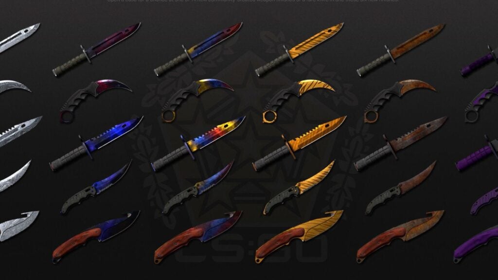 Skins de couteaux CS:GO