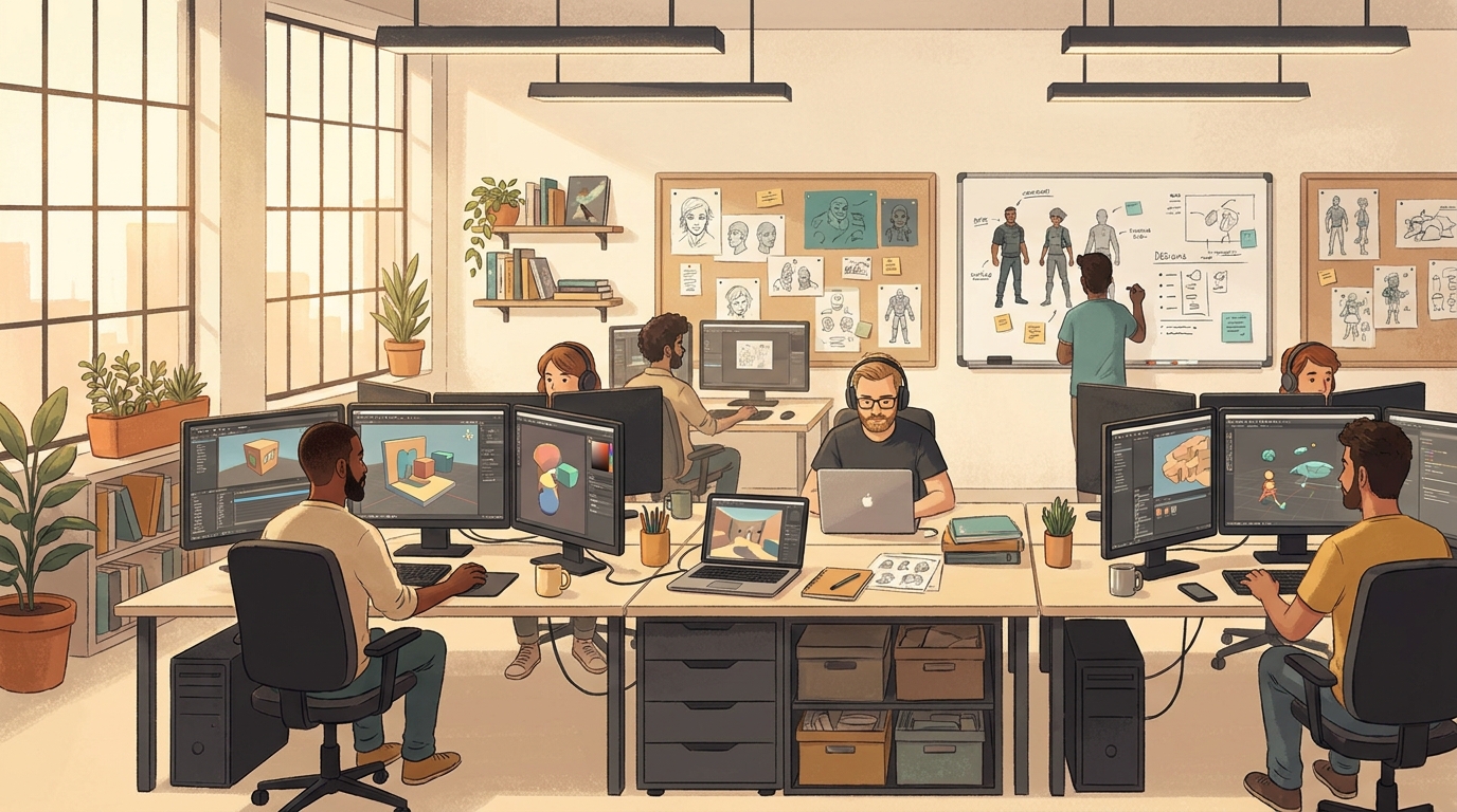 Métiers du jeu vidéo : panorama des emplois accessibles