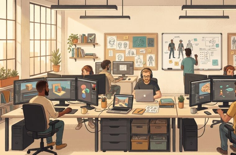 Métiers du jeu vidéo : panorama des emplois accessibles