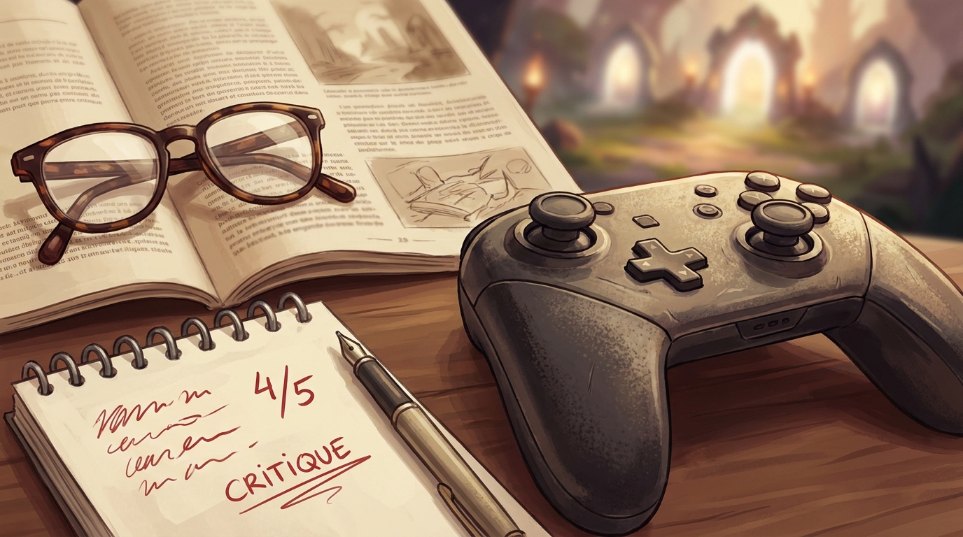 Test jeu vidéo : méthodologie et grille d'évaluation critique